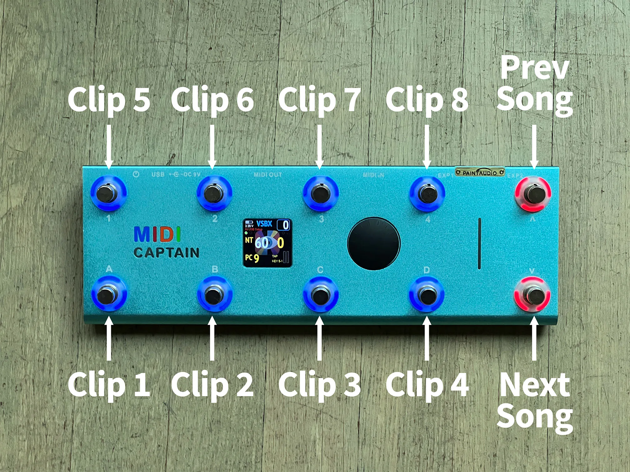 MIDI Captain Configuration