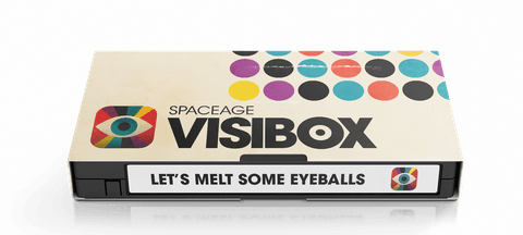 Visibox VHS-style mockup